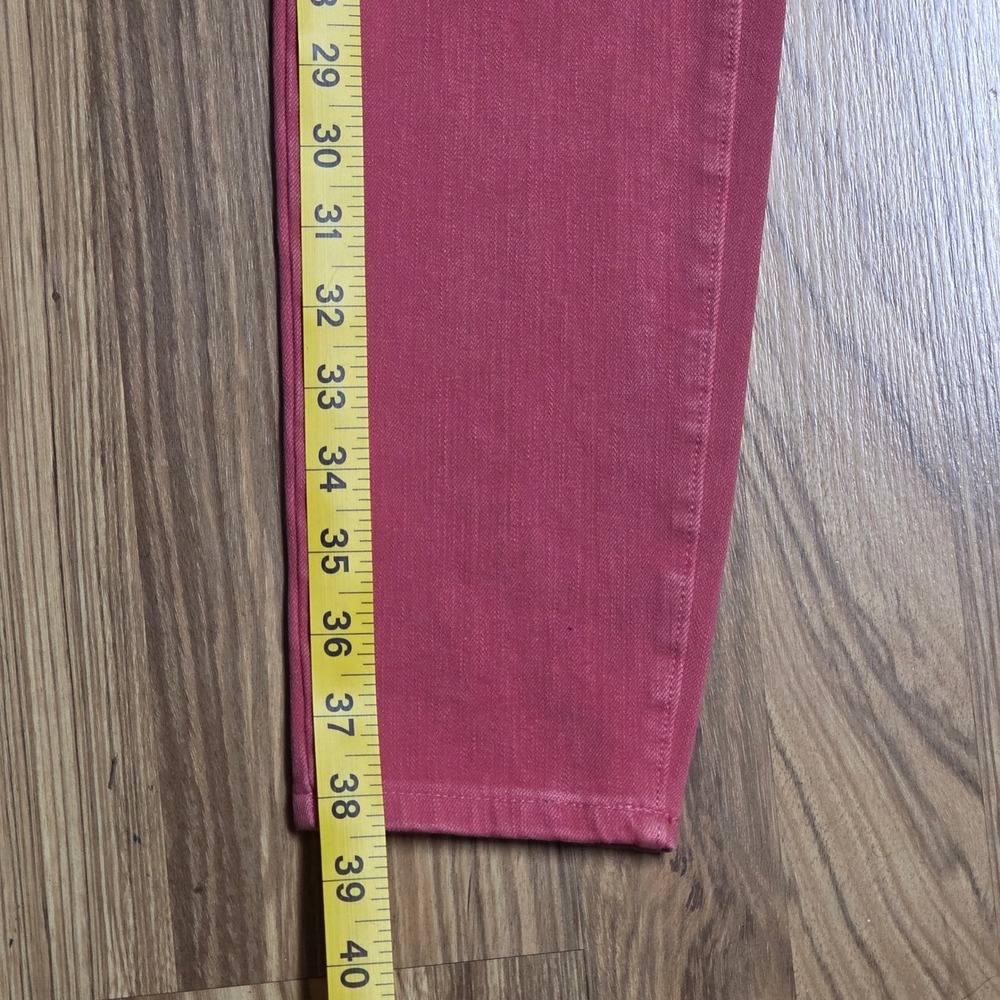 NWOT LOFT Legging Jeans Pink Colored Skinny Fit Women's Size 28 - Picture 9 of 10
